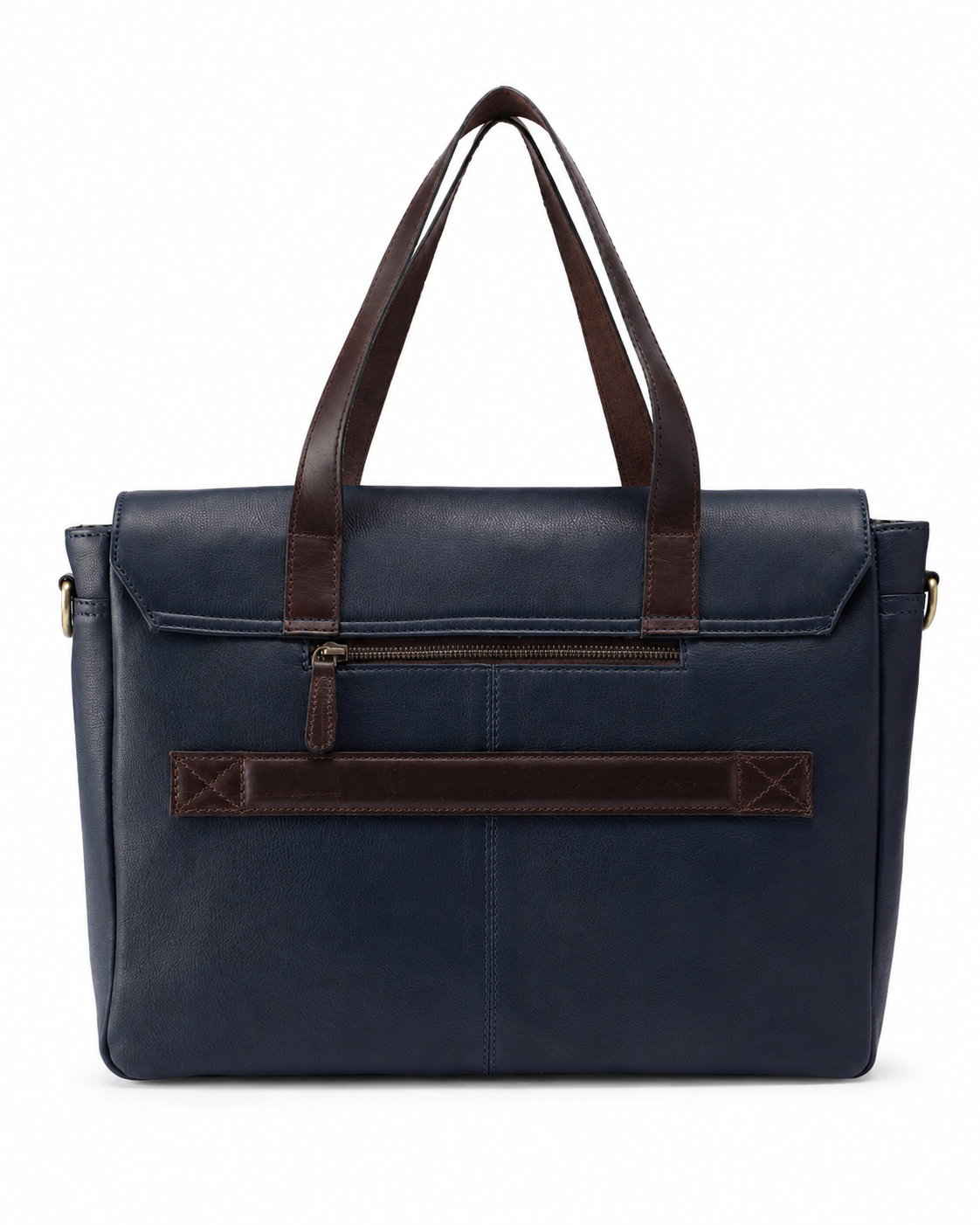 Genuine Leather Laptop Messenger Bag – Office Travel Satchel