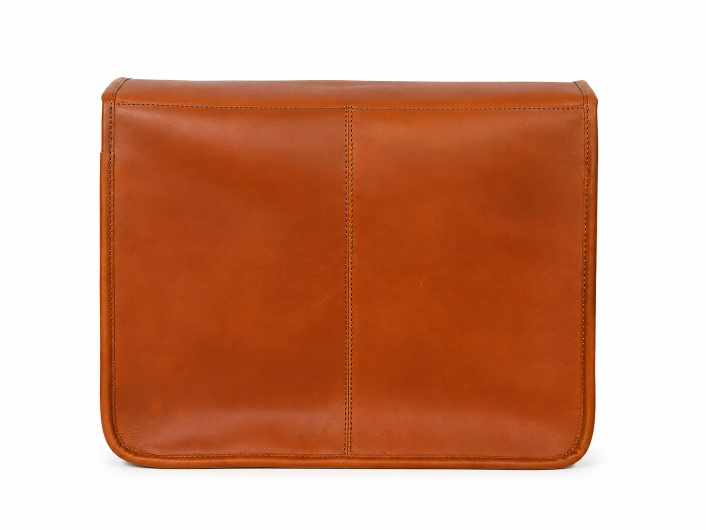 Genuine Leather Messenger Bag – Classic Laptop Satchel Shoulder Bag