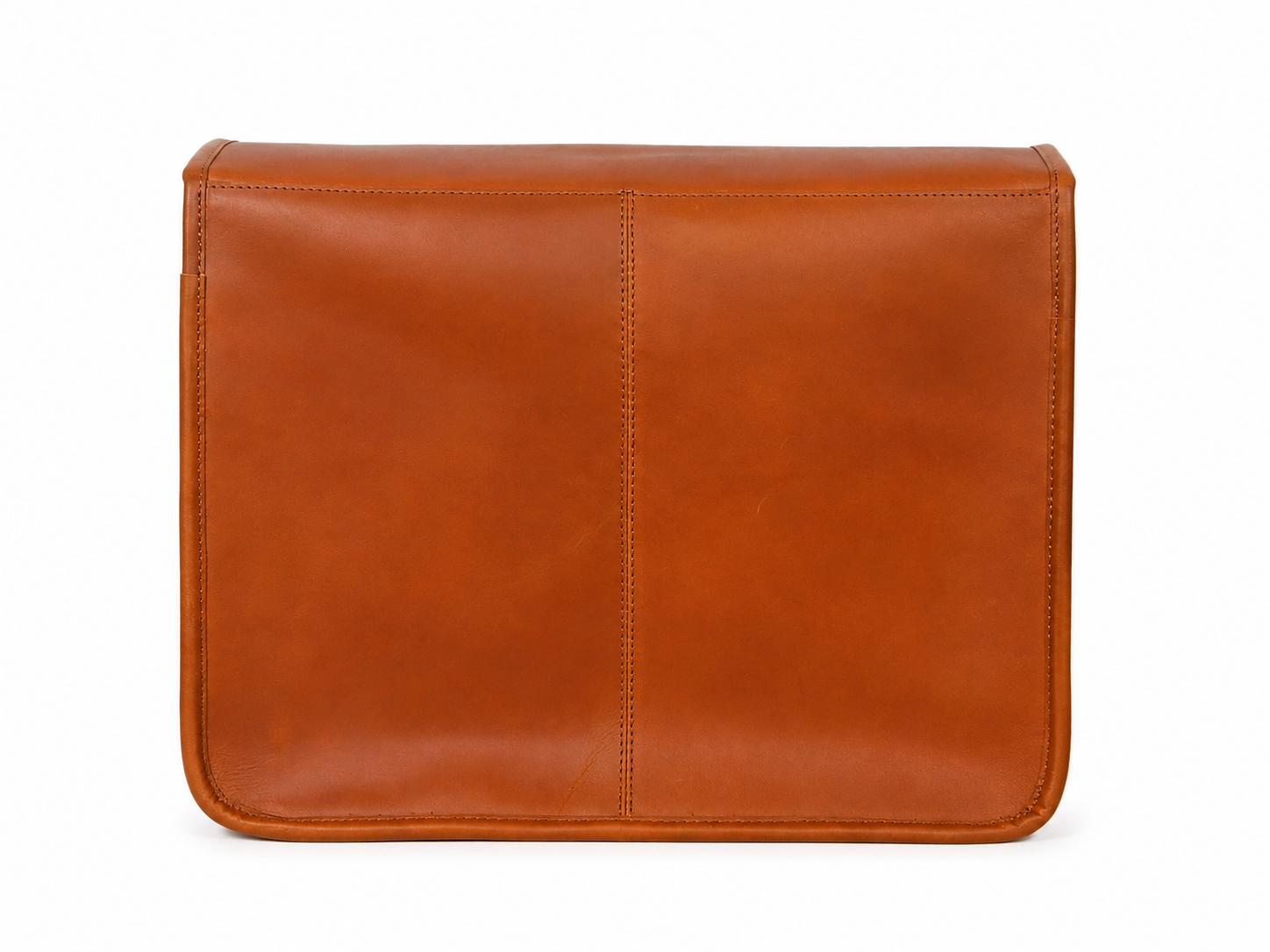 Genuine Leather Messenger Bag – Classic Laptop Satchel Shoulder Bag