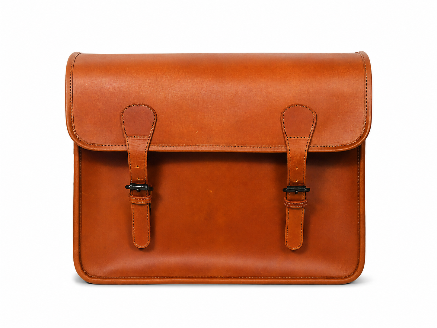 Genuine Leather Messenger Bag – Classic Laptop Satchel Shoulder Bag