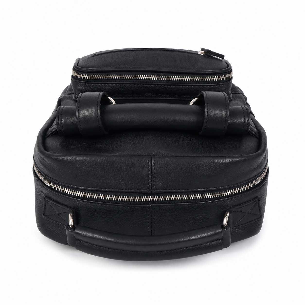Premium Leather Laptop Backpack – Professional Travel Work Bag