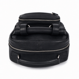 Premium Leather Laptop Backpack – Professional Travel Work Bag