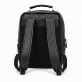 Premium Leather Laptop Backpack – Professional Travel Work Bag