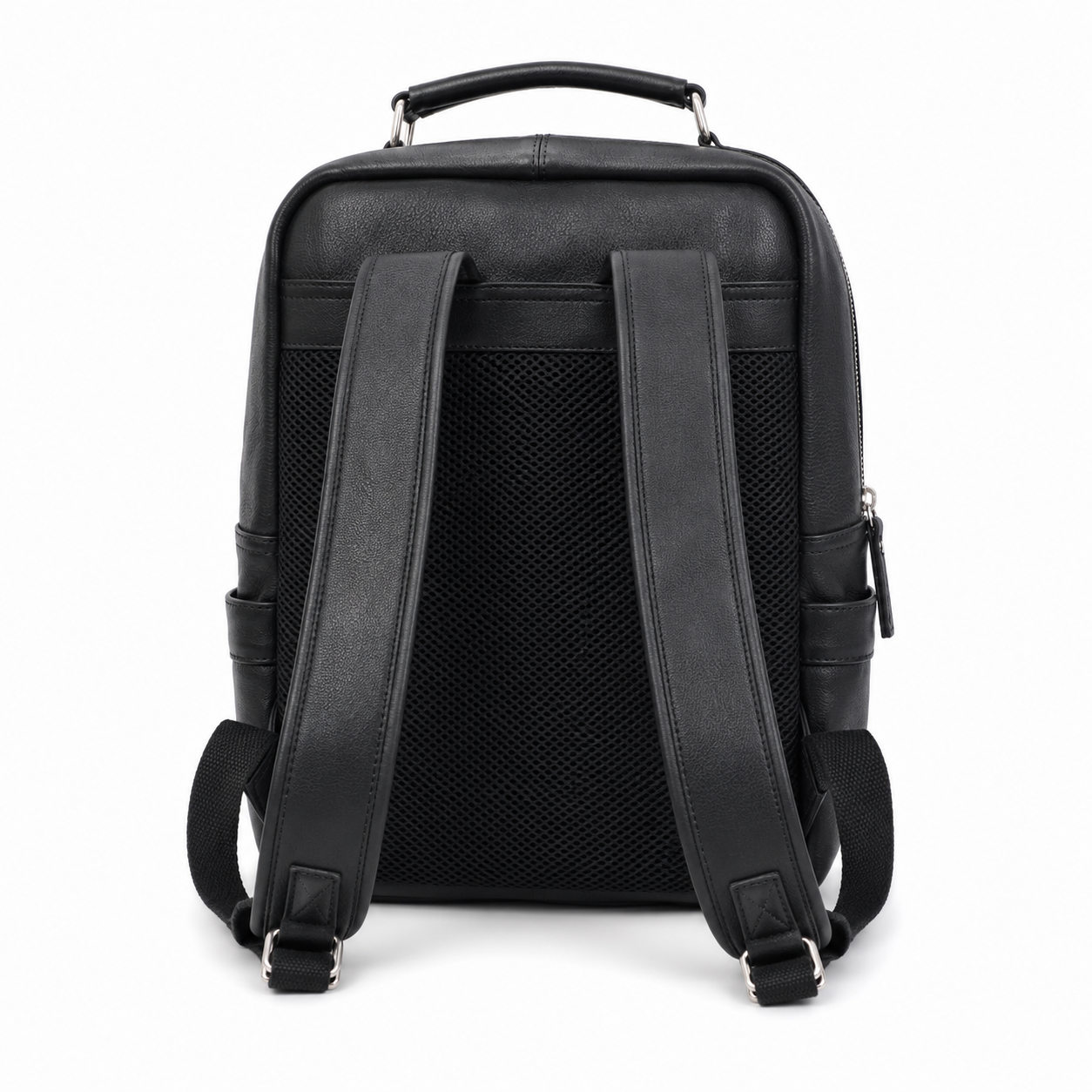 Premium Leather Laptop Backpack – Professional Travel Work Bag