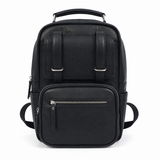 Premium Leather Laptop Backpack – Professional Travel Work Bag