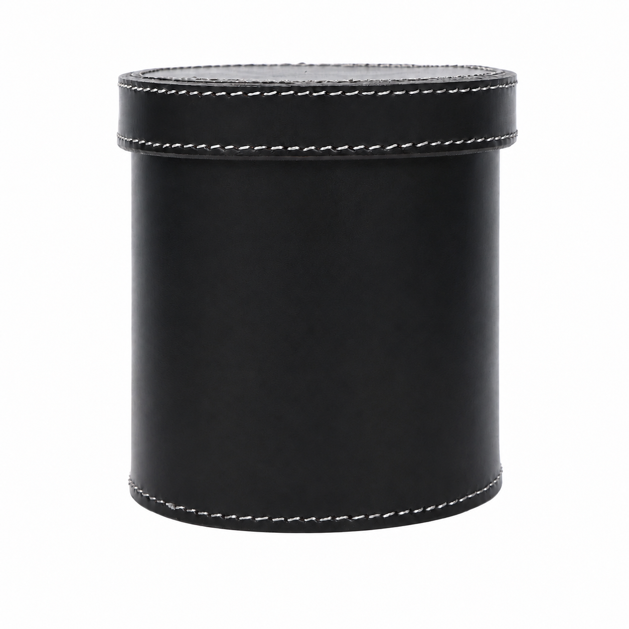 Genuine Leather Storage Box with Lid – Desk Organizer & Gift Decor