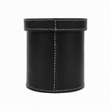 Genuine Leather Storage Box with Lid – Desk Organizer & Gift Decor