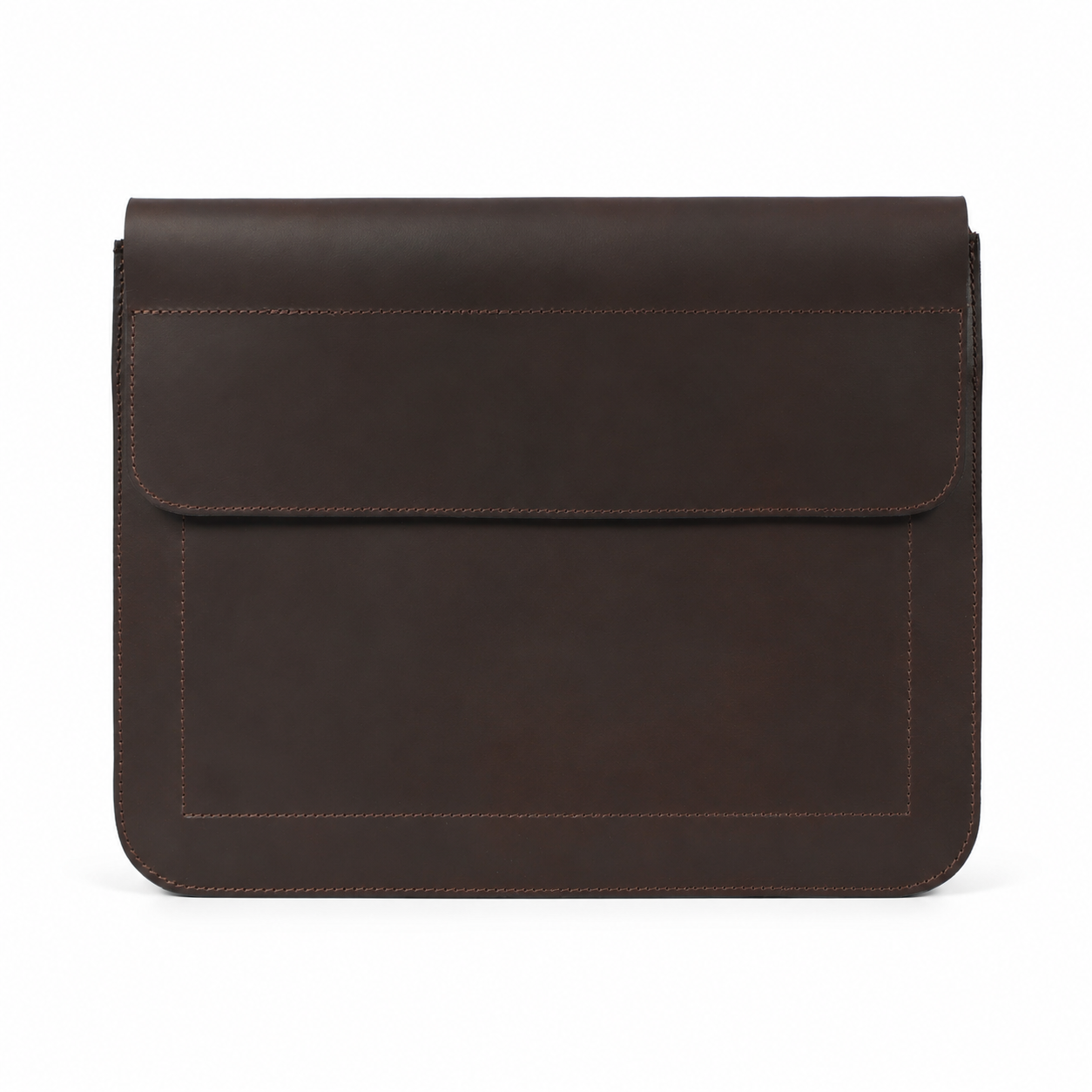 Leather iPad Sleeve – Magnetic Flap Tablet Case with Suede Lining