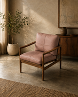 Custom Full-Grain Leather Sofa Cushion Cover – Made-to-Measure Seat Cover