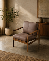 Custom Full-Grain Leather Sofa Cushion Cover – Made-to-Measure Seat Cover