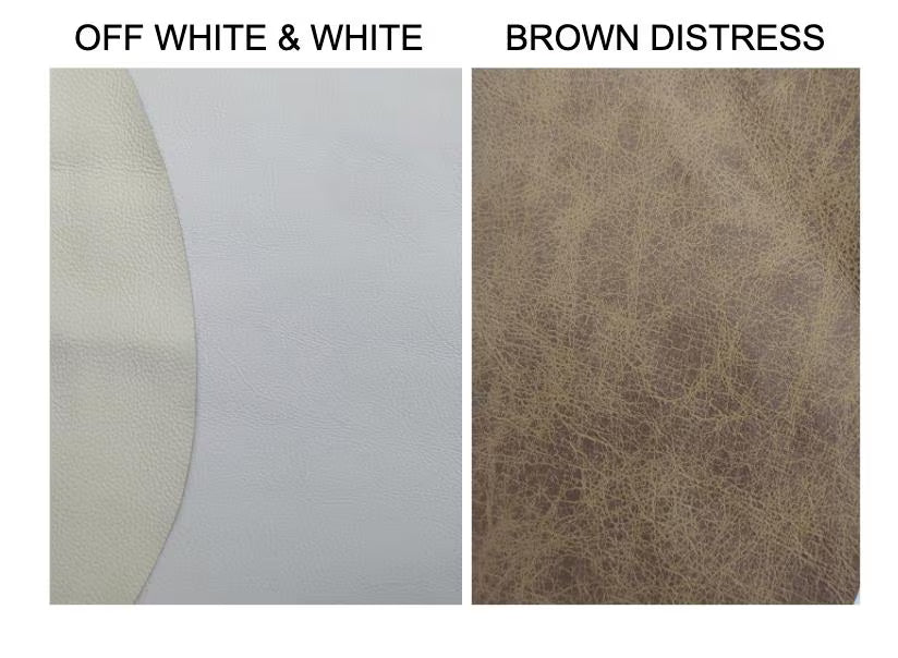 Custom Full-Grain Leather Sofa Cushion Cover – Made-to-Measure Seat Cover