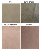 Custom Full-Grain Leather Sofa Cushion Cover – Made-to-Measure Seat Cover
