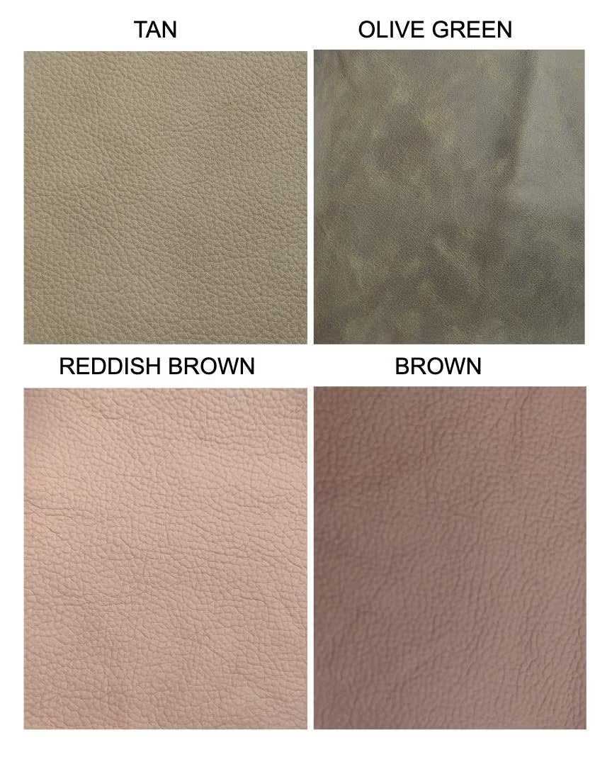 Custom Full-Grain Leather Sofa Cushion Cover – Made-to-Measure Seat Cover
